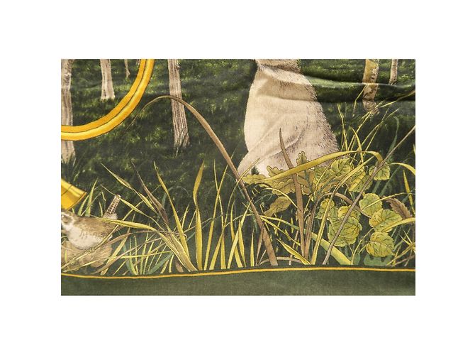 Hermès «Chasse au Bois» Caqui - vista 13