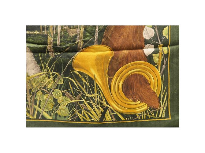 Hermès «Chasse au Bois» Caqui - vista 2