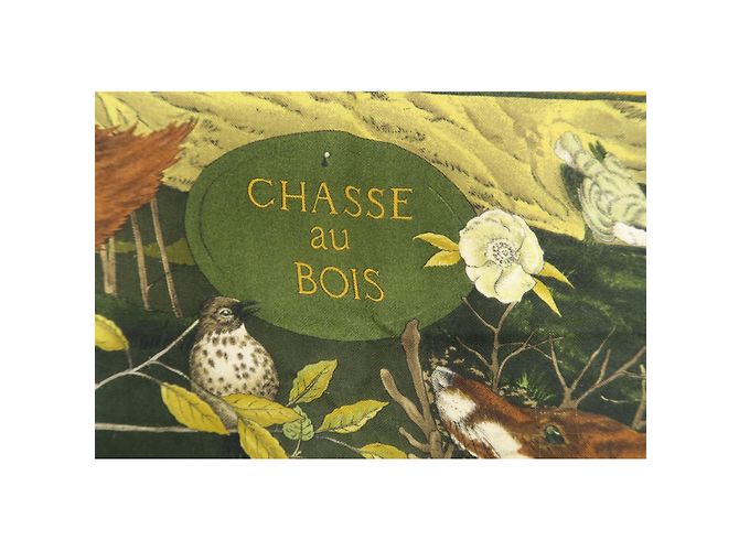 Hermès «Chasse au Bois» Caqui - vista 3