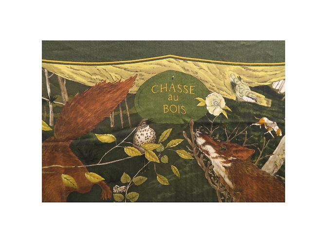 Hermès «Chasse au Bois» Caqui - vista 7