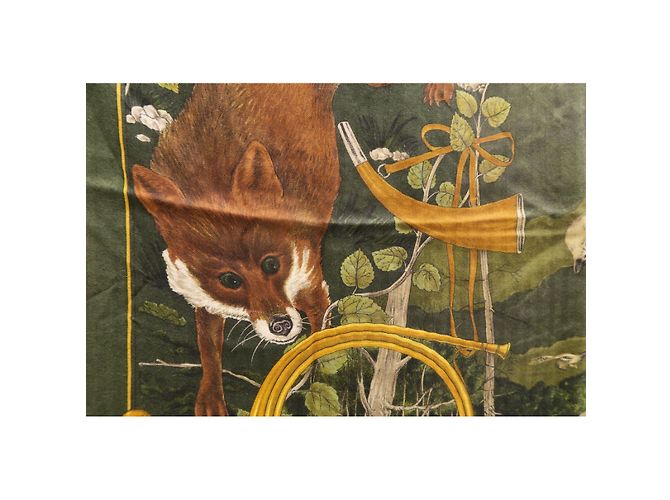 Hermès «Chasse au Bois» Caqui - vista 9