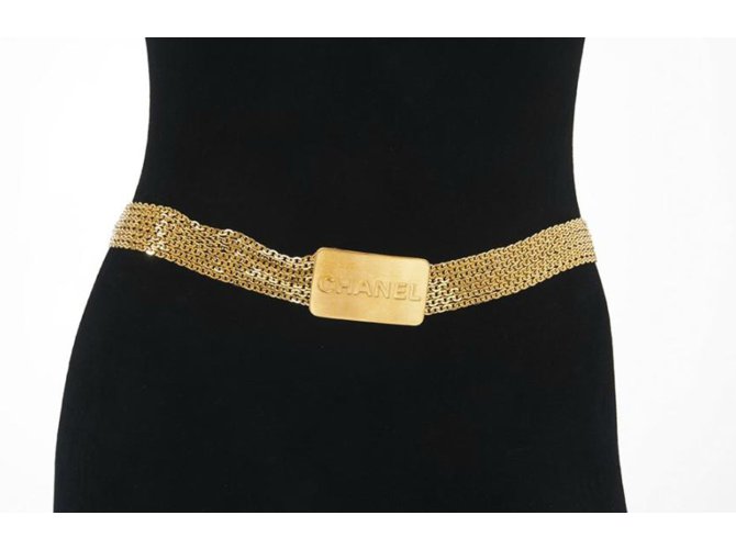 Chanel Cinturones Dorado - vista 2