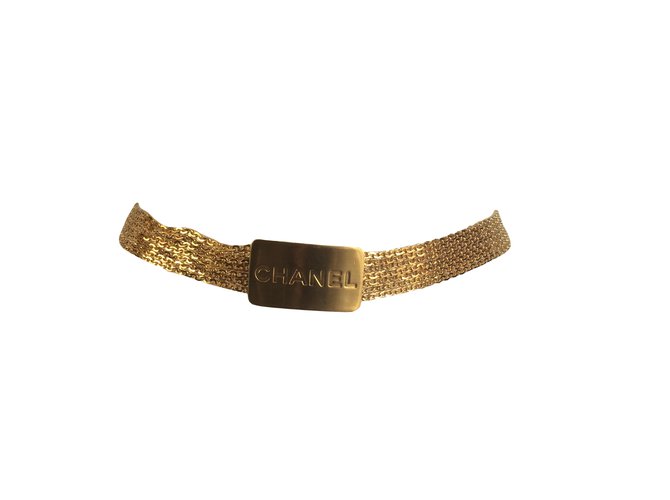 Chanel Cinturones Dorado - vista 3