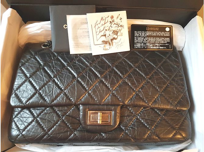 Chanel 2.55 Reedición 227 Negro - vista 10