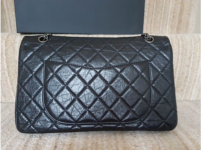 Chanel 2.55 Reedición 227 Negro - vista 2