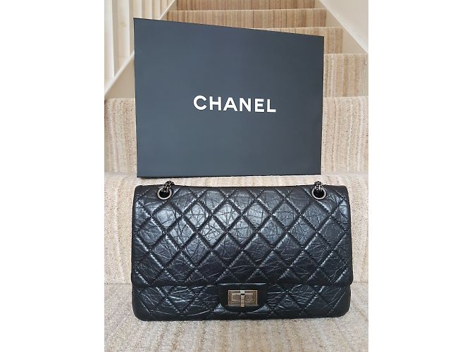 Chanel 2.55 Reedición 227 Negro - vista 3