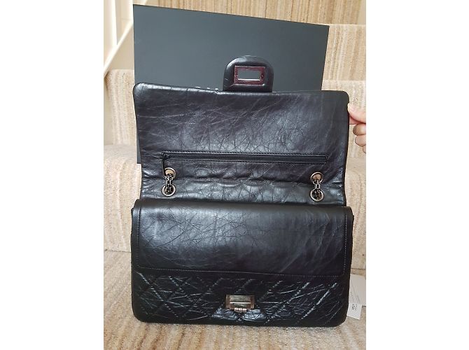 Chanel 2.55 Reedición 227 Negro - vista 4