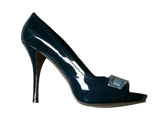 Louis Vuitton Pumps Entengrün Lackleder 40.5 - Ansicht 2