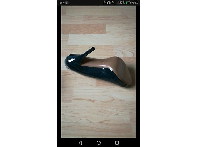 Louis Vuitton Pumps Entengrün Lackleder 40.5 - Ansicht 3