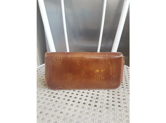 Borsa Cartier Cognac in vernice - vista 3