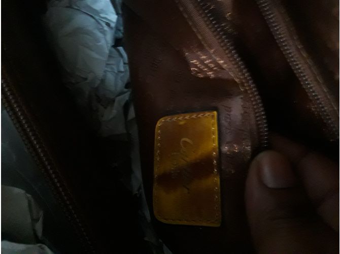 Borsa Cartier Cognac in vernice - vista 9
