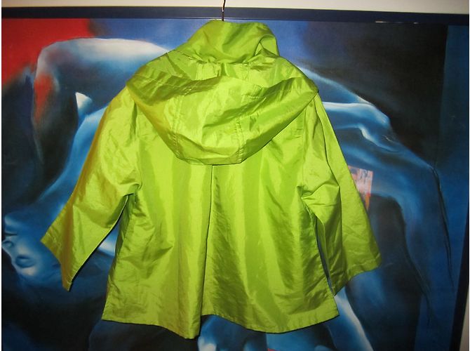 Kenzo Mädchen Jacke Grün 4 Jahre - Ansicht 4