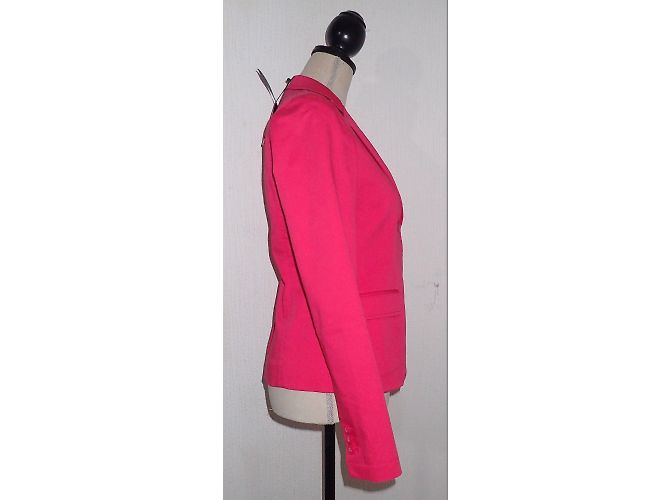 Autre Marque Gant Pink Fuchsia Cotton Jacket - view 4