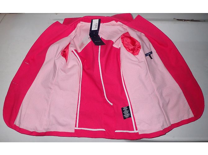 Autre Marque Gant Pink Fuchsia Cotton Jacket - view 6