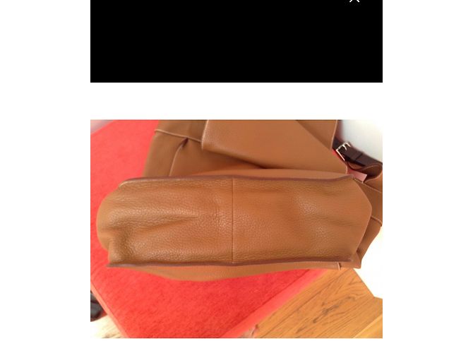 Bolso de cuero Hermès Caramel Caramelo - vista 3