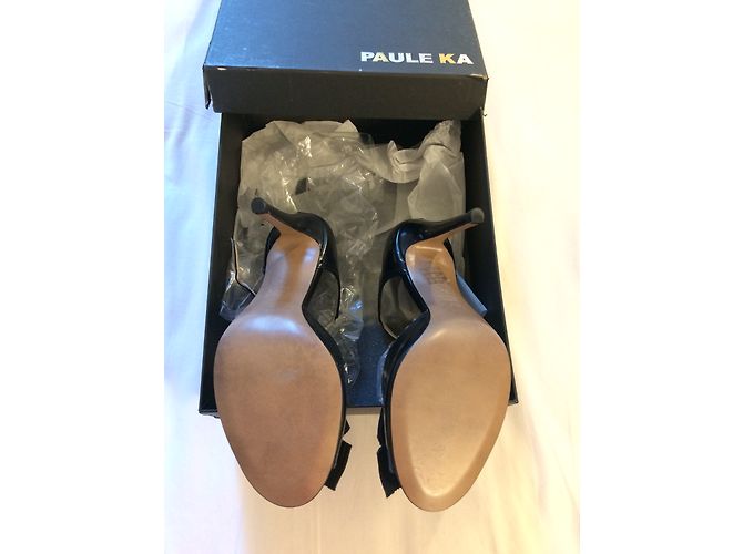 Décolleté Salomé Paule Ka in vernice nera Nero - vista 6