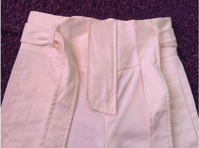 LBK - Loubarok Pantaloni, ghette Bianco - vista 4
