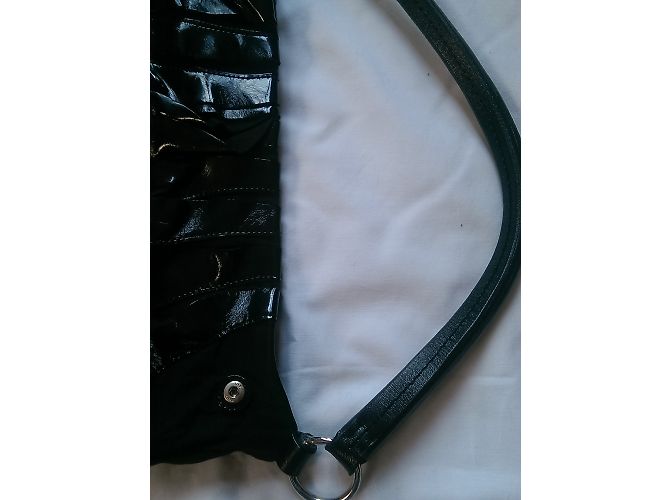 By Malene Birger Shoulder Bag Black Cotton and Leather - view 6