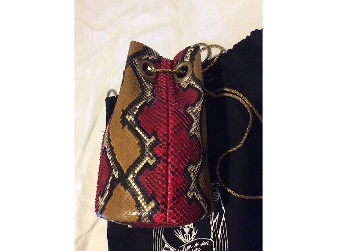 Delphine Delafon Handtaschen Python drucken - Ansicht 3