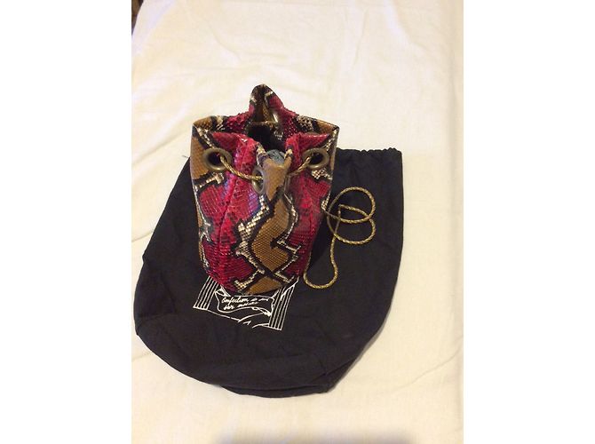 Delphine Delafon Handtaschen Python drucken - Ansicht 6