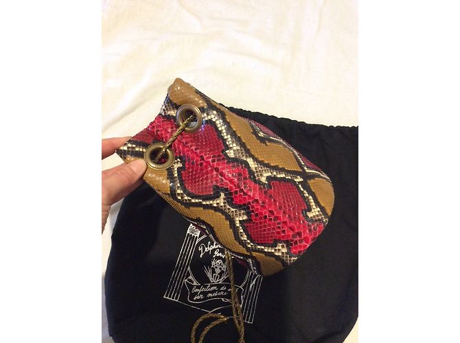 Delphine Delafon Handtaschen Python drucken - Ansicht 7