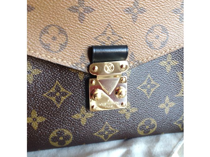 Louis Vuitton pochette Metis rovesce Marrone - vista 8