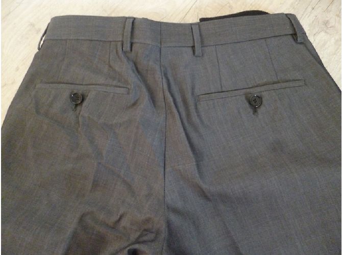 Completo due pezzi Hugo Boss Grigio Lana - vista 10