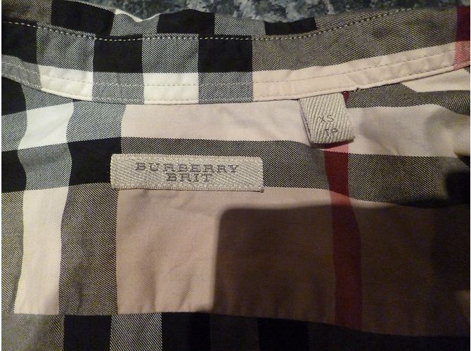 Camisa Burberry de algodón beige talla 34 - vista 4