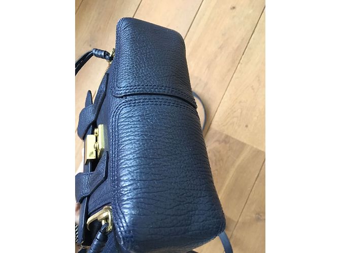 Borsa a mano 3.1 Phillip Lim Mini Stachel in pelle blu - vista 4