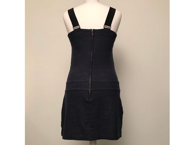 Minivestido de jersey de algodón azul Juicy Couture - vista 5