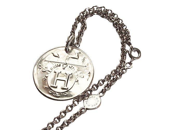 Hermès Halsketten Silber - Ansicht 2