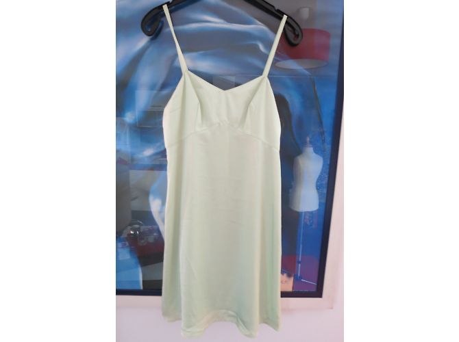 Cacharel Kleid in Grün aus Polyester Größe 40 - Ansicht 3