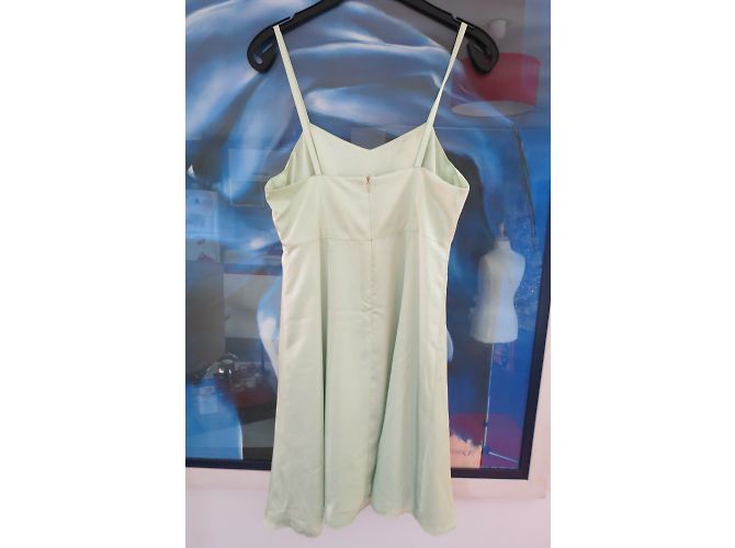 Cacharel Kleid in Grün aus Polyester Größe 40 - Ansicht 4