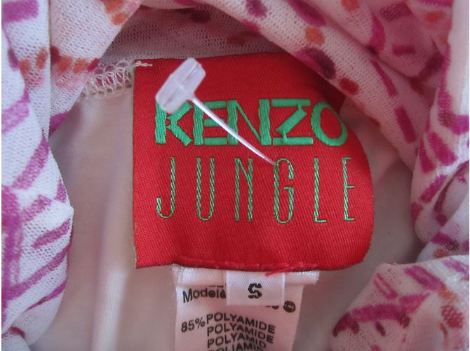 Kenzo Trägerloses Kleid Polyamid S Mehrfarben - Ansicht 3