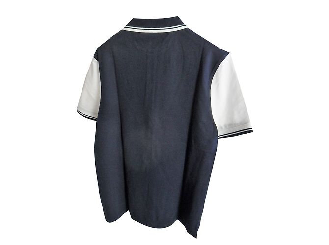 Hackett London Polo da uomo blu scuro e bianca Hackett nuova di zecca Bianco - vista 2