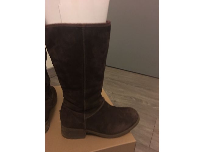 Ugg botas de nieve Linford marrón cuero Castaño - vista 5