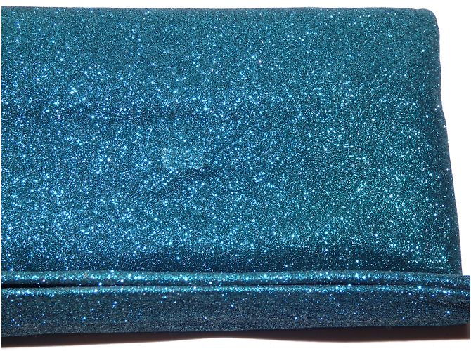 Tara Jarmon Green Glitter Clutch Bag - view 8