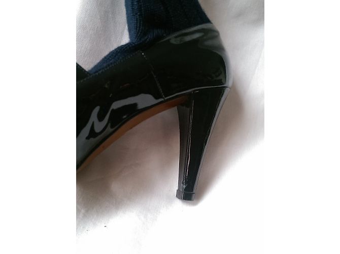 Décolleté Jancovec in vernice nera 38EU Nero - vista 12