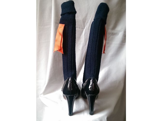 Décolleté Jancovec in vernice nera 38EU Nero - vista 6