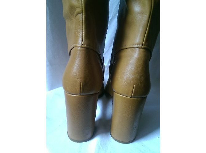 Botas Michel Perry de cuero camel - vista 7