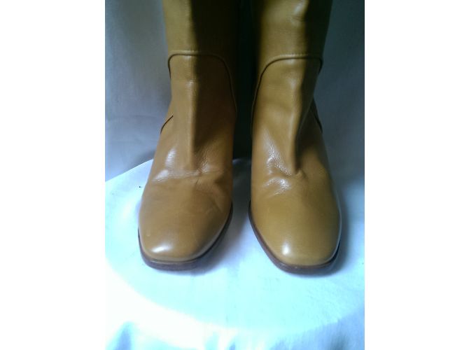 Botas Michel Perry de cuero camel - vista 8
