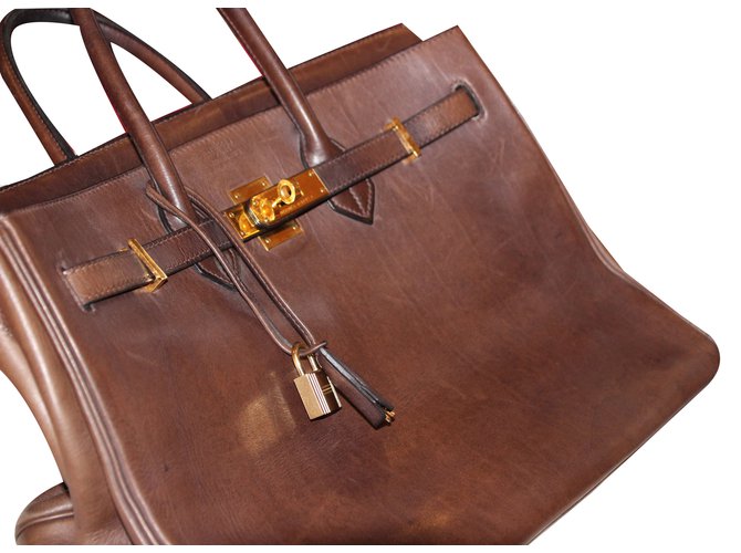 Hermès Birkin 35 Braun - Ansicht 2