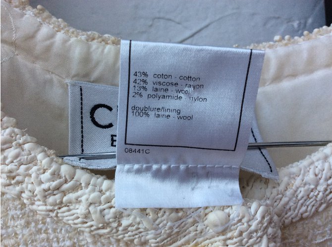 Chanel Jacken Aus weiß - Ansicht 4