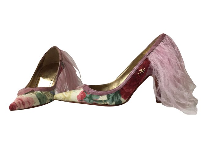 Décolleté A. Testoni Multicolore - vista 2