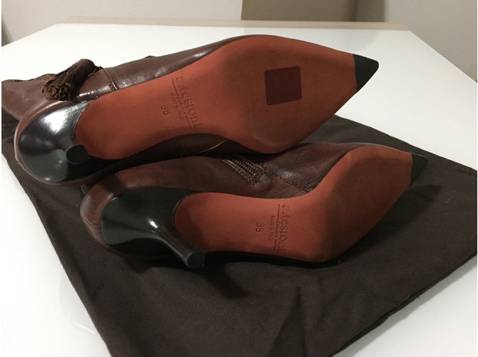 A. Testoni UNA. Botas testoni nuevas Chocolate - vista 6