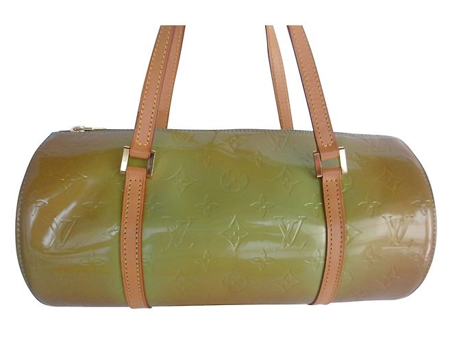 Borsa Louis Vuitton Papillon Hobo Verde - vista 2