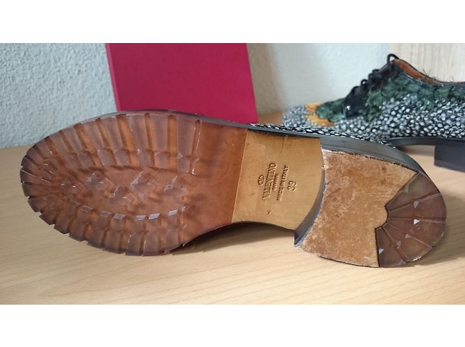 Valentino Garavani Scarpe stringate in pelle Valentino , taglia 39 - vista 5