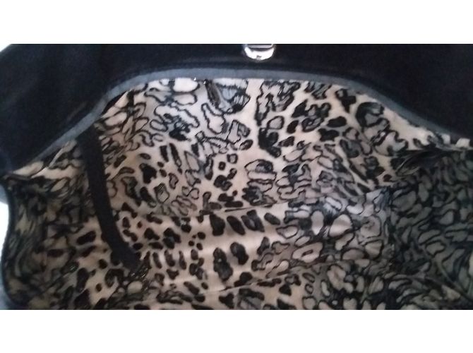 Borsa a mano Longchamp Gatsby in pelle nera Nero - vista 2