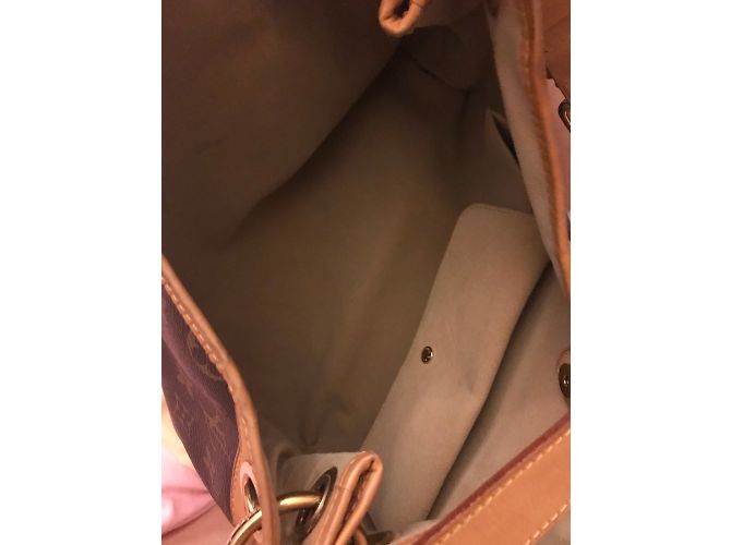 Louis Vuitton Galliera PM Borsa a mano in pelle marrone - vista 11