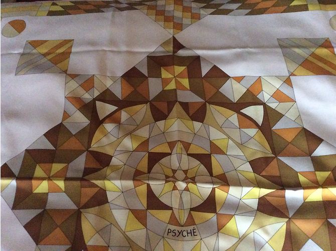 Hermès «Psyché» Xaile Multicor - vista 11